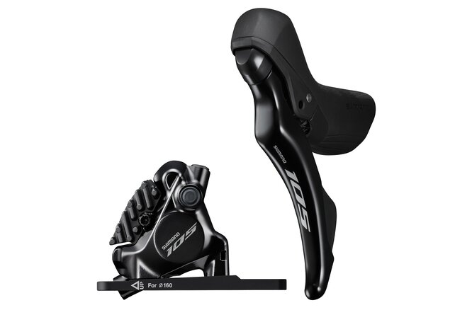 bcprisme/41019_shimano_set_frein_à_disque_105_br-r7170_avec_st-r7120_arriere_noir